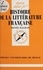 Histoire de la littérature française 2e édition