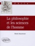 Renée Bouveresse - La philosophie et les sciences de l'homme.