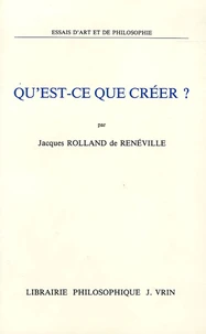 Qu'est-ce que créer ?