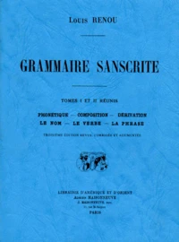 Grammaire Sanskrite