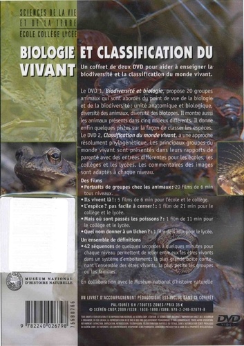 Biologie et classification du vivant  2 DVD