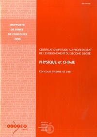 Claude Perraudin - CAPES Physique et Chimie - Concours interne et CAER.