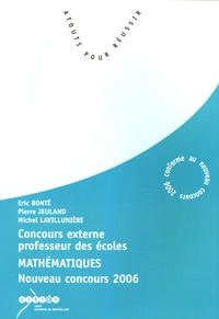 Georges Roquefort et Eric Bonté - Concours externe professeur des écoles Pack en 3 volumes : Mathématiques ; Français ; Première partie de l'épreuve orlae d'entretien.
