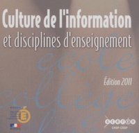 Culture de linformation et disciplines denseignement - CD-ROM.pdf