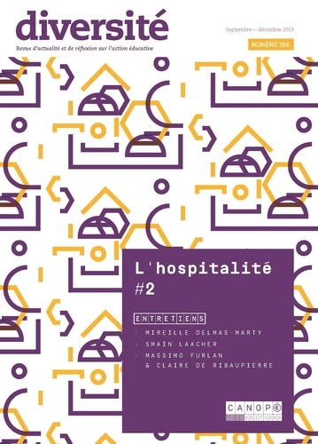Régis Guyon - Diversité N° 196, septembre-décembre 2019 : L'hospitalité #2.