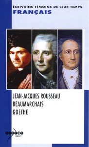 Jean-Louis Cros - Jean-Jacques Rousseau, Beaumarchais, Goethe - K7 vidéo.