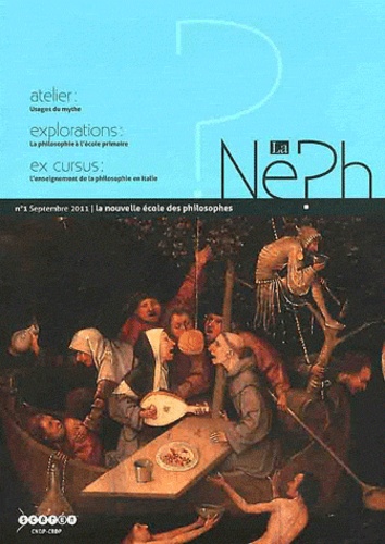 Jeanne Szpirglas - La nouvelle école des philosophes N° 1, Septembre 2011 : .