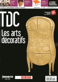 Guy Belzane - TDC N° 1020, 15 septembr : Les arts décoratifs.