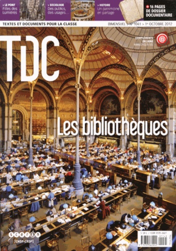 Guy Belzane - TDC N° 1041, 1er octobre 2012 : Les bibliothèques.