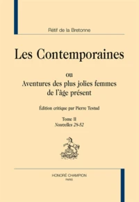 Les Contemporaines ou Aventures des plus jolies femmes de l'âge présent
