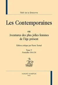 Les Contemporaines ou Aventures des plus jolies femmes de l'âge présent