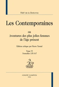 Les Contemporaines ou Aventures des plus jolies femmes de l'âge présent