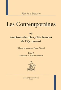 Les Contemporaines ou Aventures des plus jolies femmes de l'âge présent