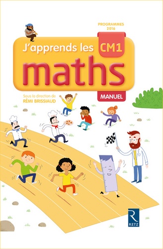  Retz - J'apprends les maths CM1 manuel + cahier.