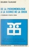 Reuben Guilead et Romaeus Leuven - Les œuvres d'Édith Stein (3). De la phénoménologie à la science de la croix : l'itinéraire d'Édith Stein.