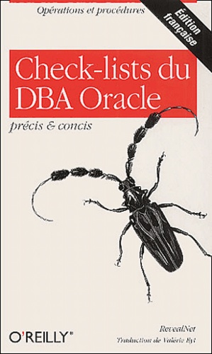  RevealNet - Check-Lists Du Dba Oracle.