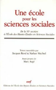 Une école pour les sciences sociales