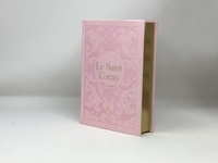  Revelation - Saint Coran Bilingue cartonné (14 x 19 cm) - Rose claire - Dorure.