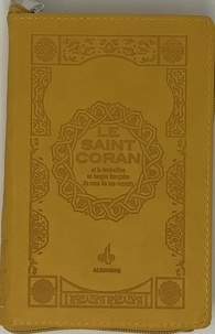  Revelation - Saint Coran - FranCais - pochette (11 x 15 cm) - jaune.