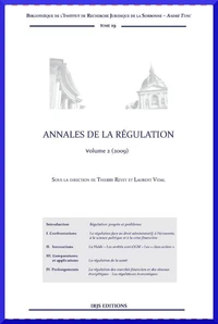 Annales de la régulation
