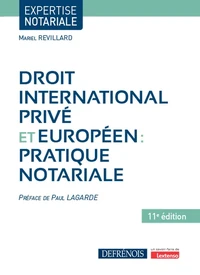 Droit international privé et européen