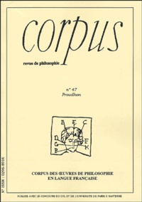 Hervé Touboul - Corpus N° 47 : Proudhon.