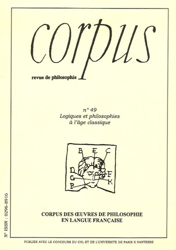 Thierry Hoquet - Corpus N° 49, 2e semestre 2 : Logiques et philosophies à l'âge classique.