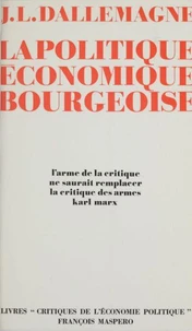 La politique économique bourgeoise