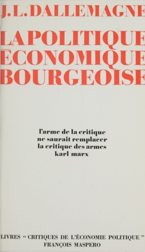 La politique économique bourgeoise
