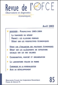 Perspectives 2003-2004