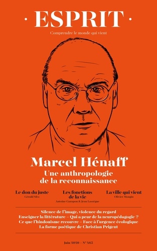 Esprit N° 1094, juin 2020 Marcel Henaff