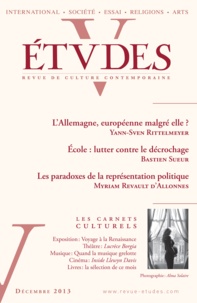  Revue Etudes - Etudes N° 419-5, Décembre 2 : .