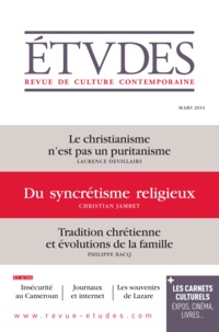  Revue Etudes - Etudes N° 4203 : Du syncrétisme religieux.