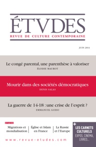  Revue Etudes - Etudes N° 4206 : Mourir dans des sociétés démocratiques.