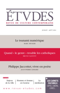  Revue Etudes - Etudes N° 4207 : Quand le "genre" trouble les catholiques.