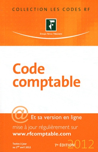  Revue fiduciaire - Code comptable 2012.