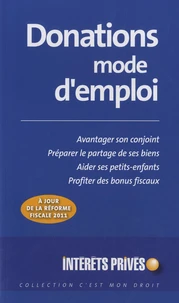 Donations mode d'emploi