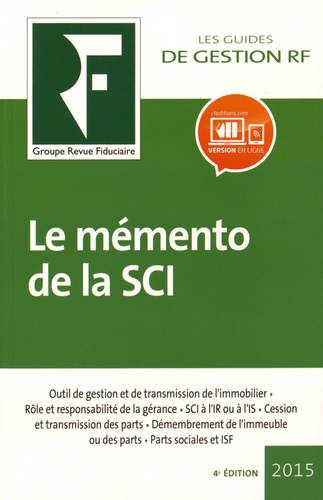  Revue fiduciaire - Le mémento de la SCI.