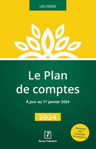 Le Plan de comptes  Edition 2024