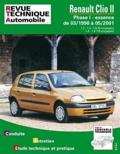  Revue technique automobile - Renault Clio 2 essence.
