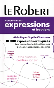 Dictionnaire des expressions et locutions