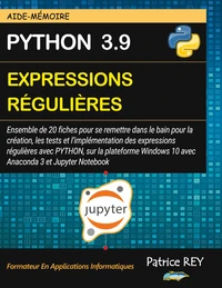 Aide Mémoire Python 3.9 Expressions Regulières