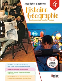 Mes fiches d'activités Histoire Géographie EMC 4e
