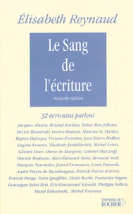 Le Sang De L'Ecriture