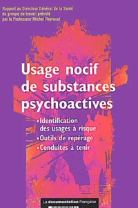 Usage Nocif De Substances Psychoactives