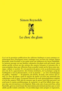 Le choc du glam