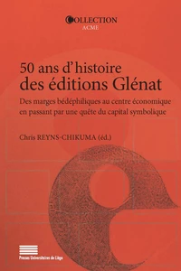 50 ans d'histoire des éditions Glénat