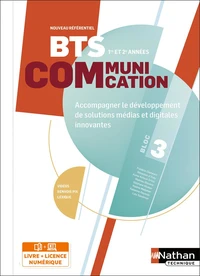 BTS Communication 1re et 2e année Bloc 3