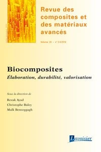 Revue des composites et des matériaux avancés Volume 26 N° 3-4/Juillet-décembre 2016