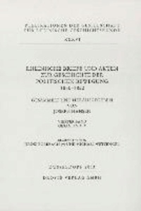 Rheinische Briefe und Akten zur Geschichte der politischen Bewegung 1830-1850 - Vierter Band. Gesamtindex.
